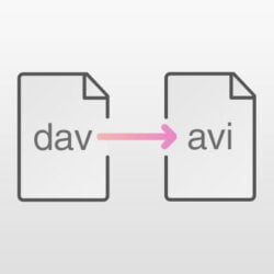 چگونگی تبدیل DAV به AVI ؟